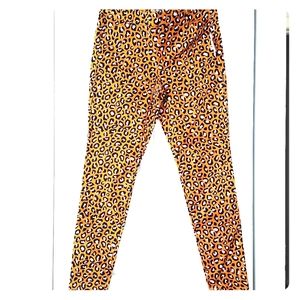 new OLD NAVY animal print pants 12Tall Women